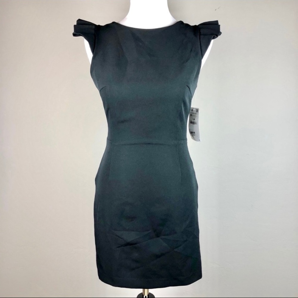 Zara Tie Back Little Black Dress